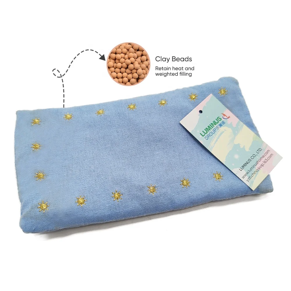 Custom Cotton Microwave Hot Cold Pad Bag Heating Pad for Pain Anxiety Relief