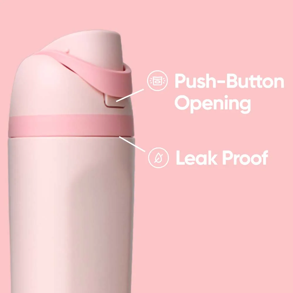 FACTORY custom logo double wall stainless steel SUS 316 vacuum insulated 24 oz 40 oz 32 oz free sip owalas water bottle