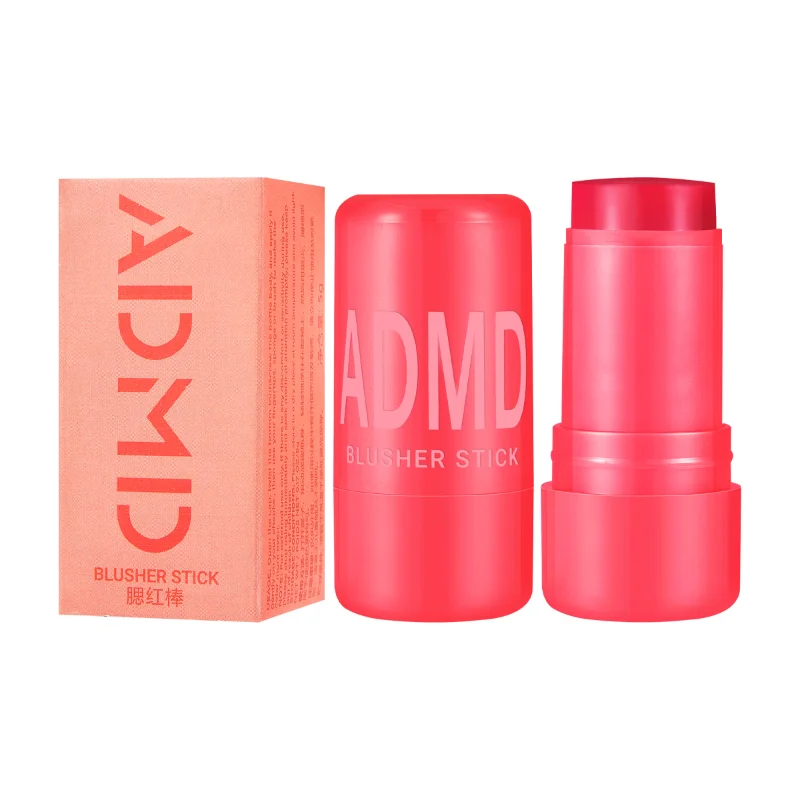 Blush Tint For Lip And Cheek Aloe Material Cooling Water Jelly Blush Tints Jelly Stick Blush