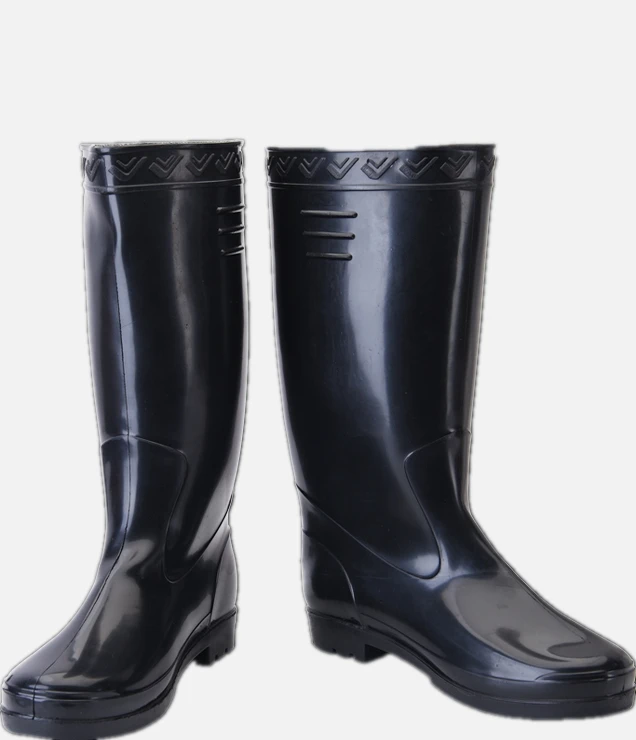 wholesale waterproof wellington wellies rubber boot for man work safety PVC non-slip rain boots
