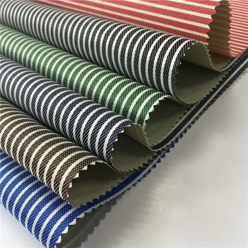 New Style 600d Polyester Oxford Fabrics Pvc Pu Coated Woven Waterproof Ripstop Oxford Fabric