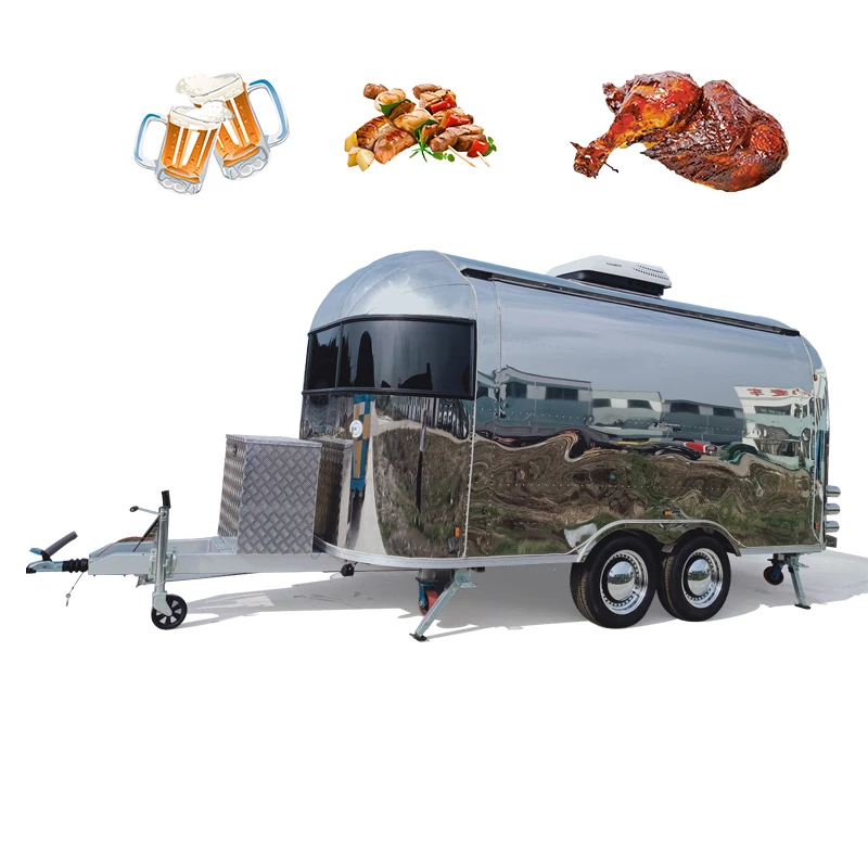 cotton candy machine, pizza oven, bread oven trailer for fast food/food trailer cart/ mobile food trailer