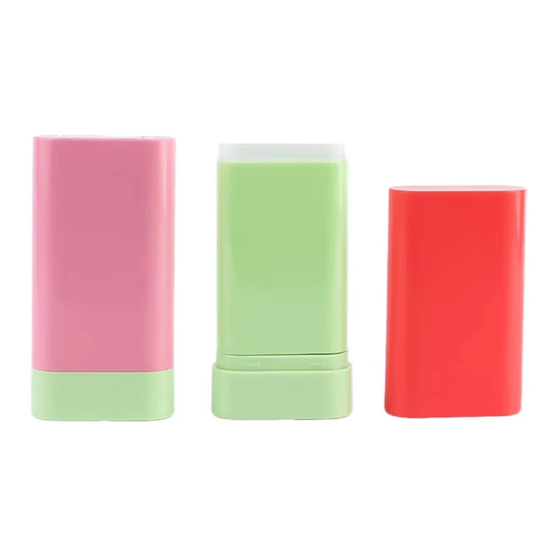 Wholesale 20G Deodorant Stick Blush Tube Body Balm Bottle Cosmetics Bottom Rotation 20ML Deodorant Balm Plastic Container