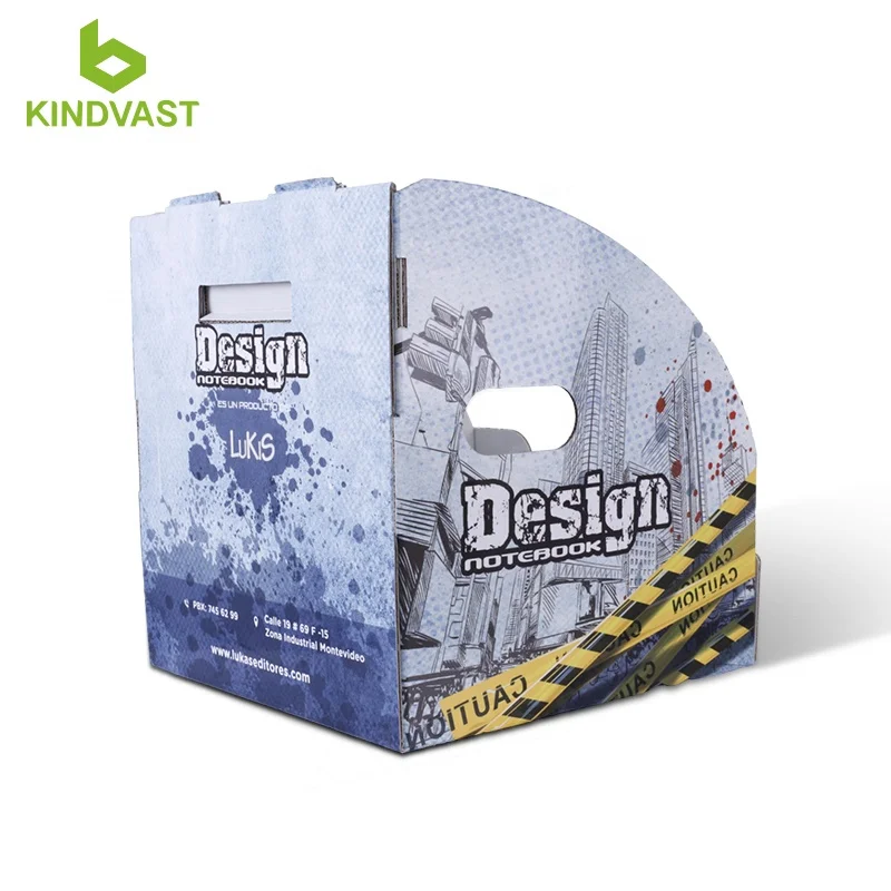 Custom retail cardboard counter display stand shop racking display racks stand for stationery