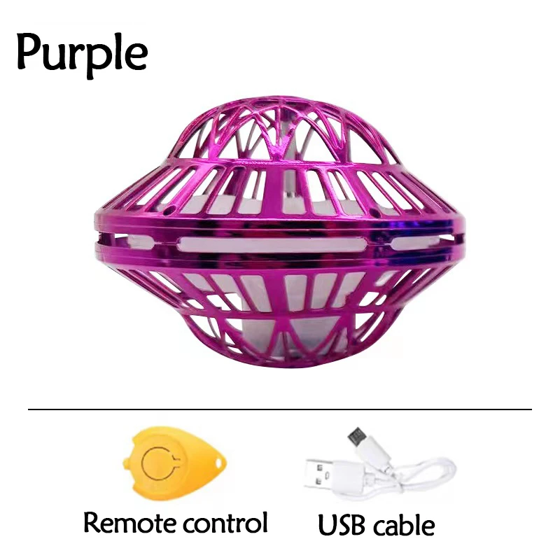 Hot Selling Flying Ball Boomerang Flyorb Magic with Led 360 Rotation Hand Controlled Mini Drone Flying Ball Toys