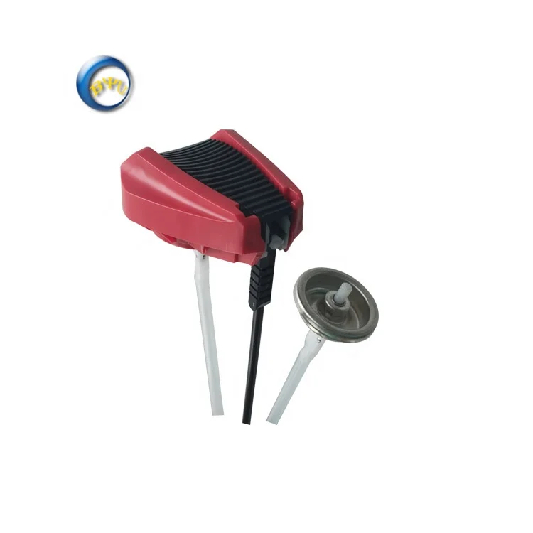 factory sale 360 degree valves with aerosol trigger sprayer used for cleaning aerosol cans by BYU