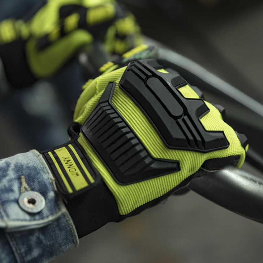 EN420 EN388 Waterproof Fireproof Silicone Anti-heat Anti-cut Anti-slip Fully Palm Safety Gloves