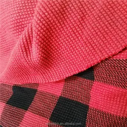 Spandex Cotton Waffle Fabric