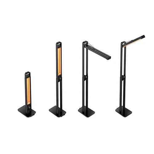 High Quality Halogen infrared heating panel Garden Patio electric heater Portable Telescopic outdoor heaters