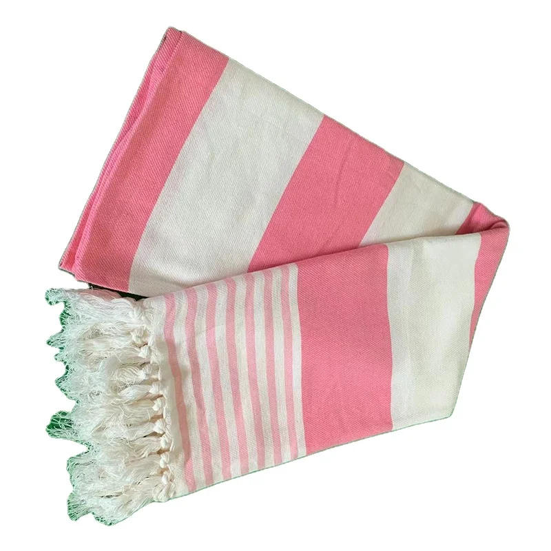 Wholesale Turkish Towel Highly-absorbent And Quick-dry Oversized Turkish Beach Towel Beach Towel for Yoga, Beach, Gym, Picnic