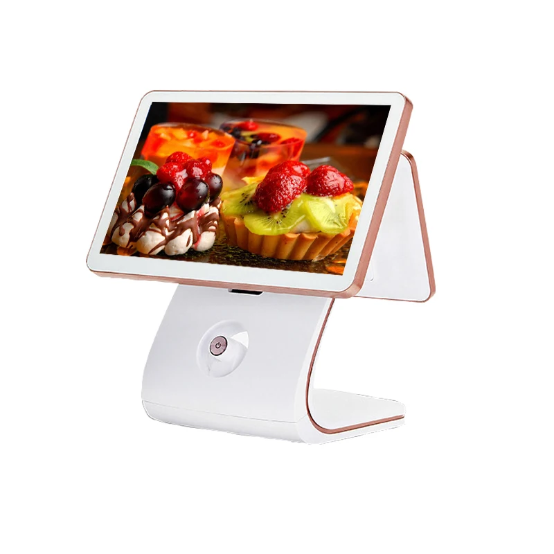 15.6 inch/customization capacitive screen all in one pos system android pos with printer terminal