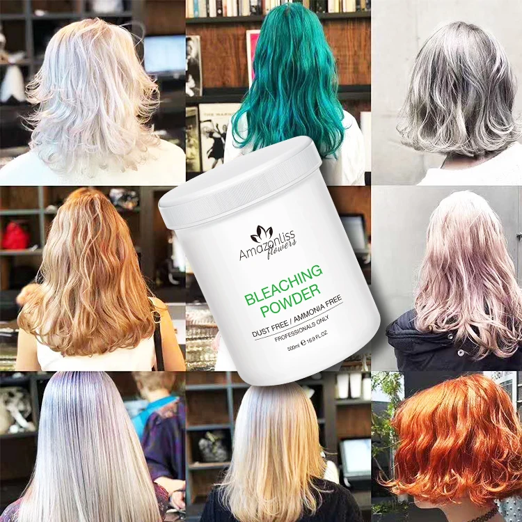 Bleach And Developer for Skin for Used Oil Chemical Private Label Hair Bleaching Powder