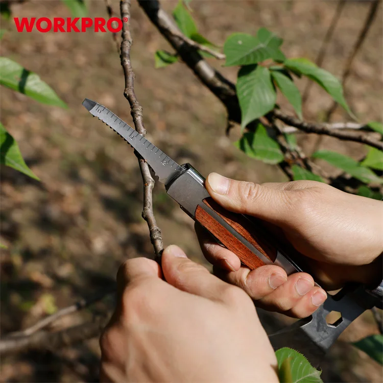 WORKPRO 12 в 1 Heavy Duty кемпинг на открытом воздухе Карманный многоцелевой инструмент топор