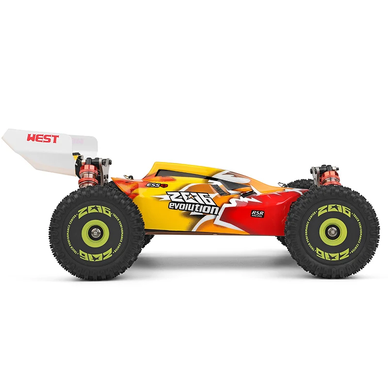 Wltoys 144010 1/14 Electric All-Wheel Drive Brushless Off-Road Vehicle 70 Km/H High Speed Off-Road Racing Rc Car 2022 Hot Model
