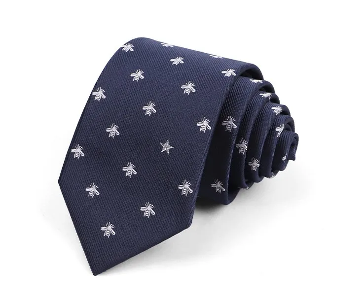 High Visibility Polyester Custom Woven Tie Men Yarn-dyed Chambray Cheap School Uniform Neckties Company Logo Ties for Custom