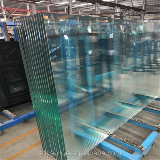 manufacture direct sale 6mm 8mm 10mm 12mm tempered glass skylight clear glass safety toughened glass