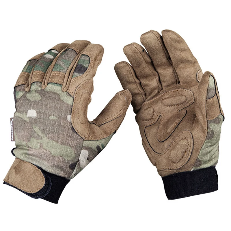Emersongear камуфляжные уличные тактические перчатки с полным пальцем боевые охотничьи