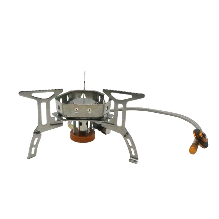 Single burner gas stove cylinder folding stove camping Ultra light camping stove portable camping kitchen