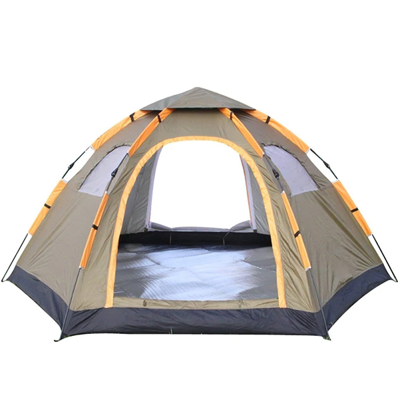 2021 Amazon 6 person  family quick open waterproof   automatic  Outdoor Camping Tent for fishing
