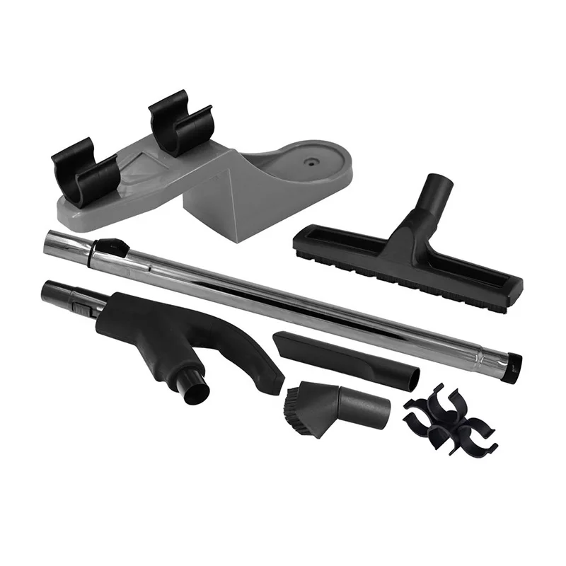 32mm Central Vacuum Cleaner Parts Set With Standard Handle Hanger Brush Nozzle And Straight Tube