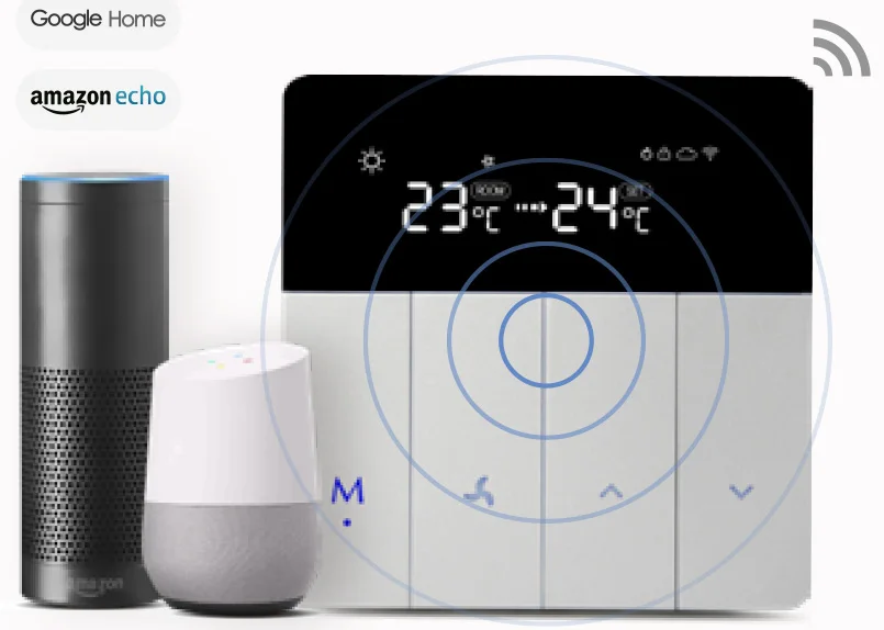 CUBEE IOT Room Smart FCU Air Conditioning Thermostat  with WIFI