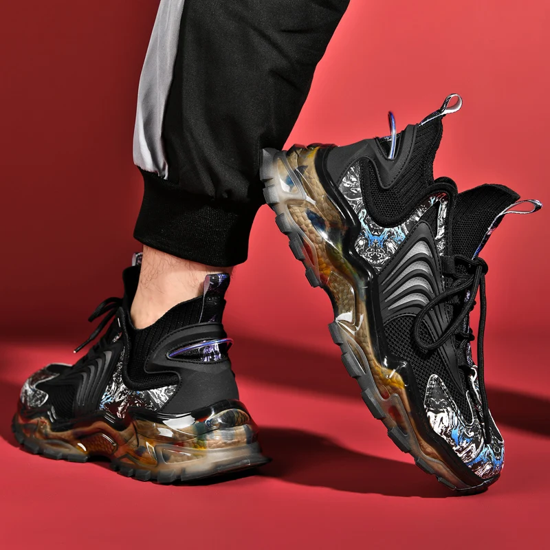 Manufacturer Small Order Shoes Supplier Design Custom Logo Shoes Sport Men Sneaker Blade Running Training Sneakers