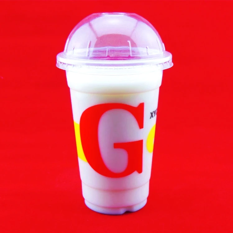 giant tumbler plastic cup 500ml disposable glass beverage cups cold cups clear