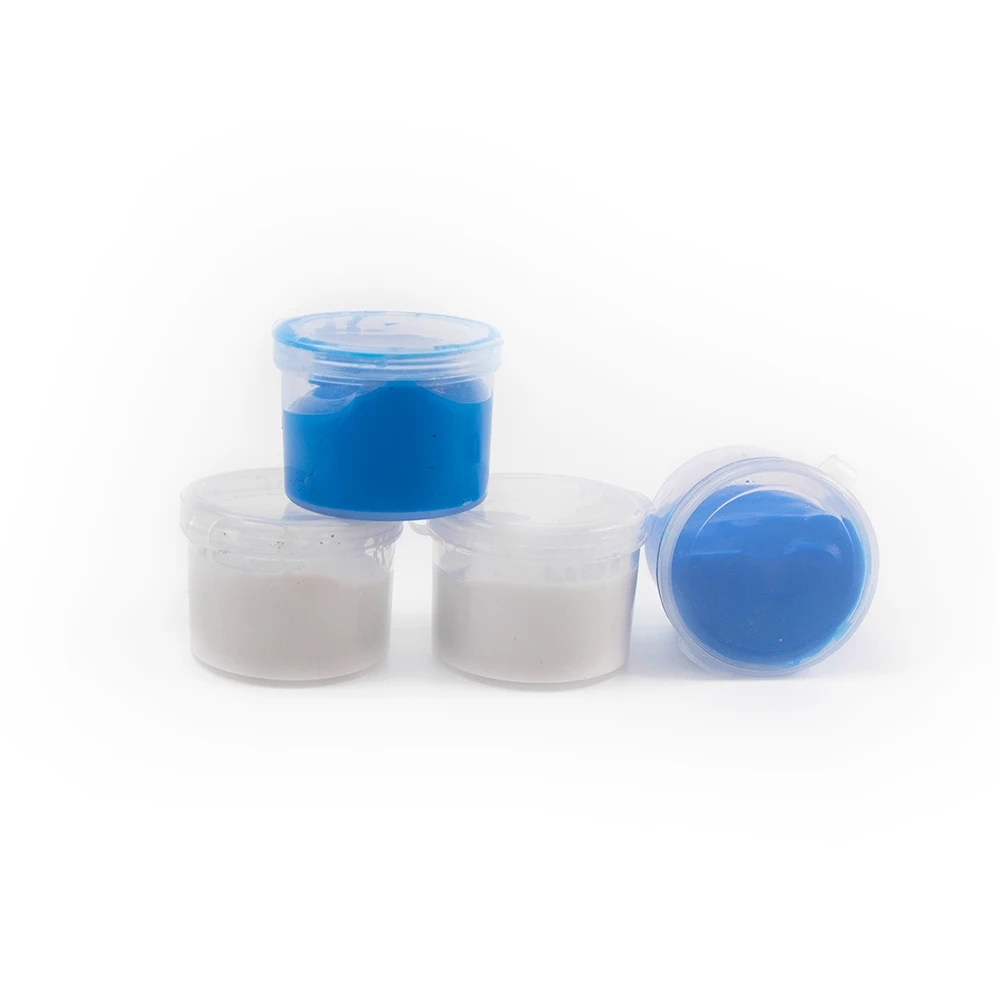 510K Approved OEM Dental Silicone Impression Putty For Orthodontic Braces White And Blue Putty
