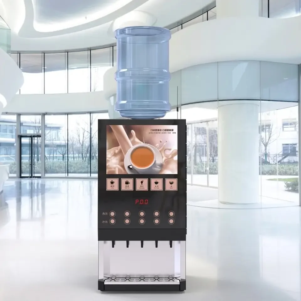 Business Use Multiple Drinks Available Fully Automatic Instant Tea Coffee Vending Machine