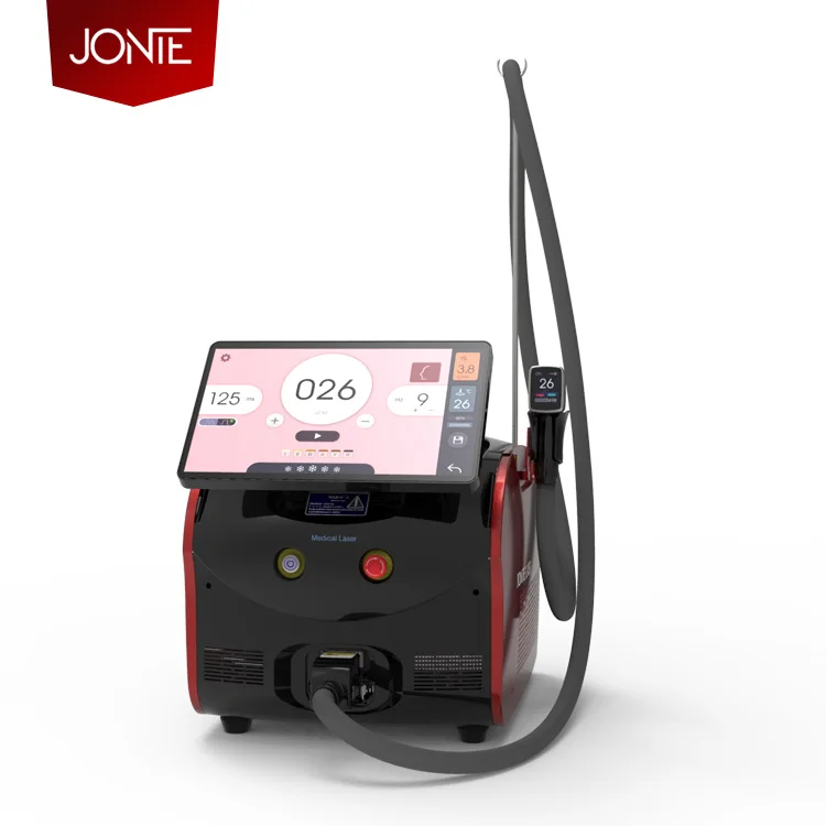 Portable Permanent And Painless 808Nm Diode Laser Dark Skin Hair Removal Machine