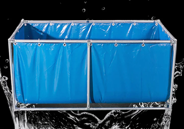 Customized Cost Effective Well Tilapia Fish Farming Tanks tarpaulin pond covers