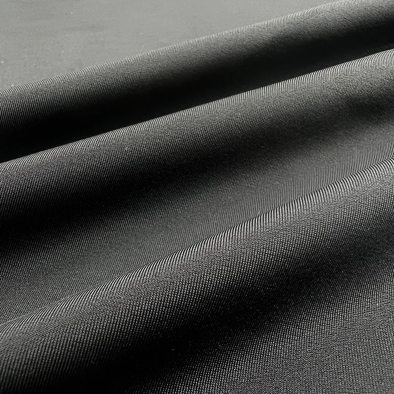 Manufacturer Direct Sales DuPont L ycra Stretch Fabric 100% Polyester Organic Nylon Plain Matt Knitting Fabric for Bathing Suits