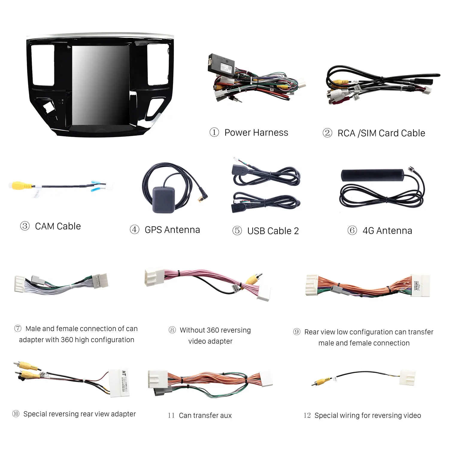 13 6 дюймовый Android 10 0 для 2010-2013 Toyota Prado GPS навигация радио с HD сенсорным экраном WIFI Поддержка