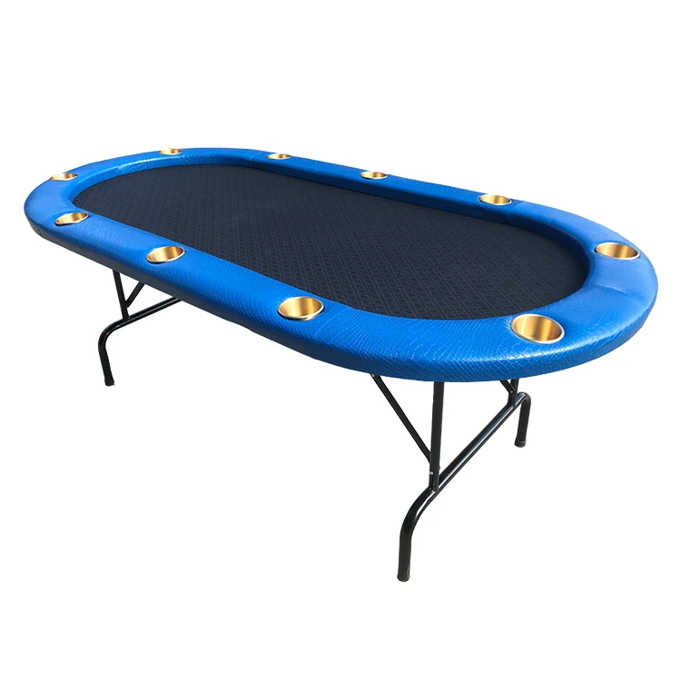 
84inch poker table with metal folding legs,custom size and custom logo,factory price 