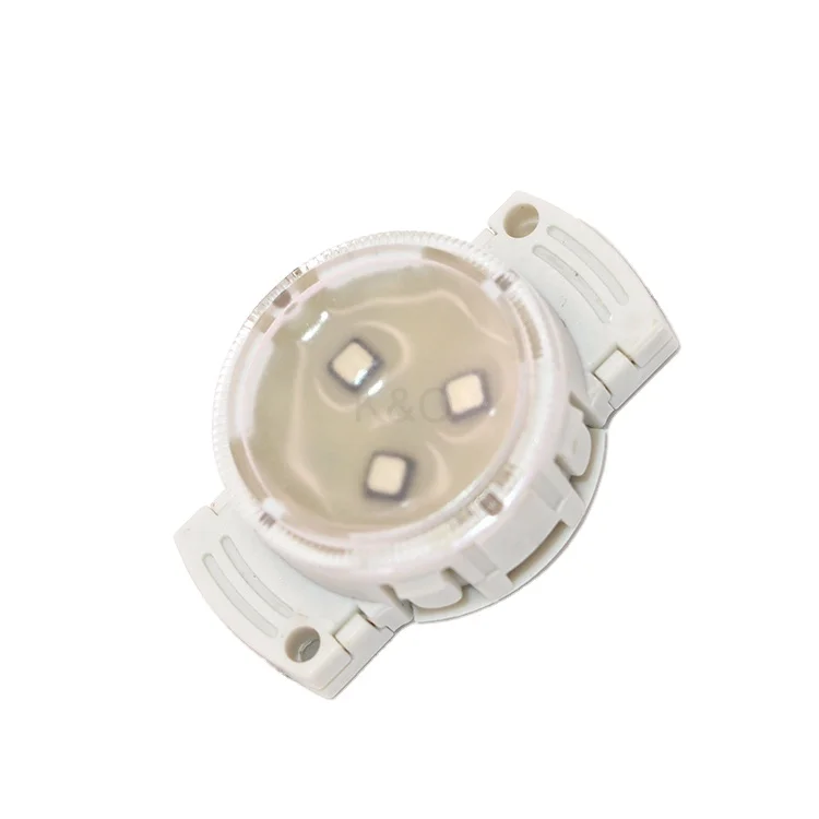 Outdoor Decoration Pixel LED 30mm 12v Waterproof IP68 Rgb 10.27 Square Circuit Copper Led Pixel Light string