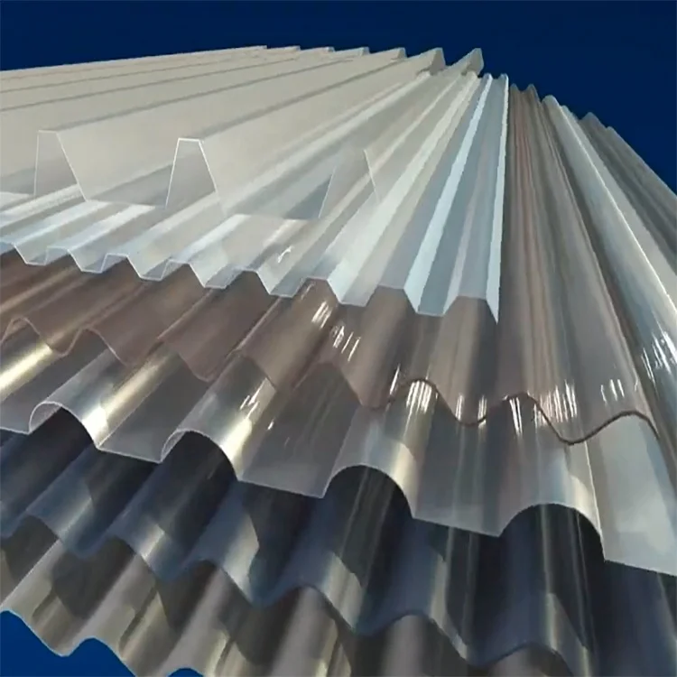 1.5mm Window cover anti hurricane corrugated polycarbonate sheet