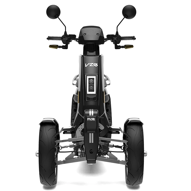 V28 Motorized Tricycle Electric Scooter 3 Wheels for Adult Electric Tricycle 45km/h Motorcycle