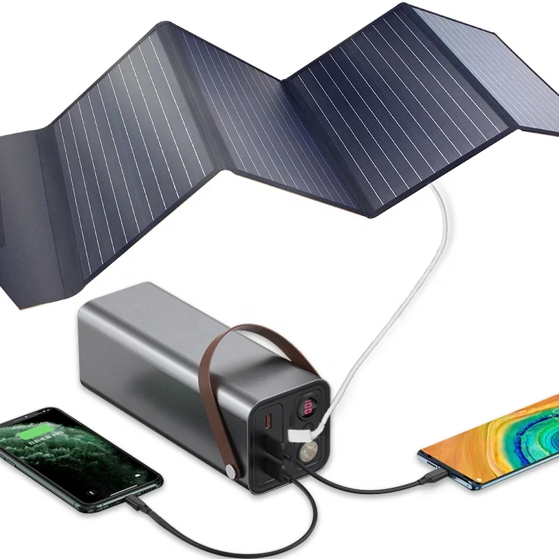 110w Mono Waterproof Flexible Solar Panel Kit Cells Charger Generator USB Devices Portable Solar Panel Foldable for Garden patio