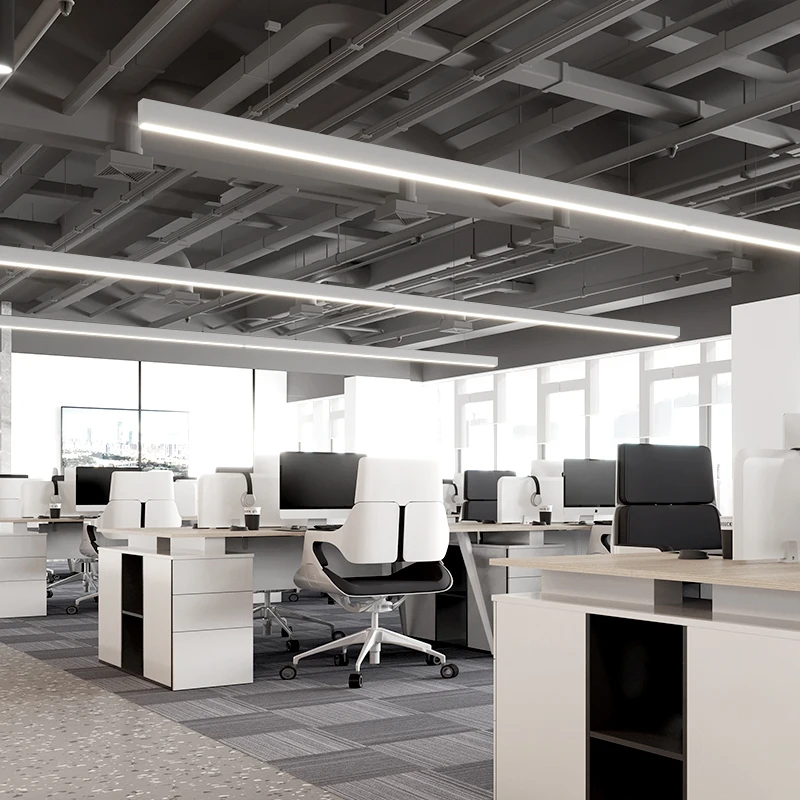 Toppo WAGO connection fit into different  brands led linear pendant light led linear strip light supermarket led lighting