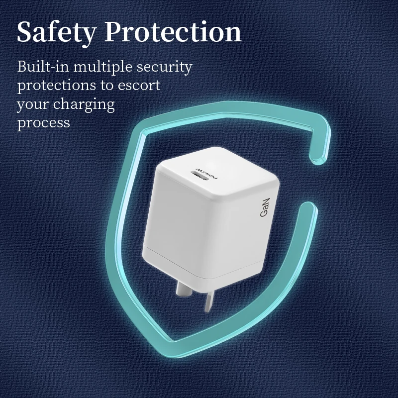 Зарядное устройство Gan на 45 Вт для Android, быстрая зарядка и адаптер для Sa