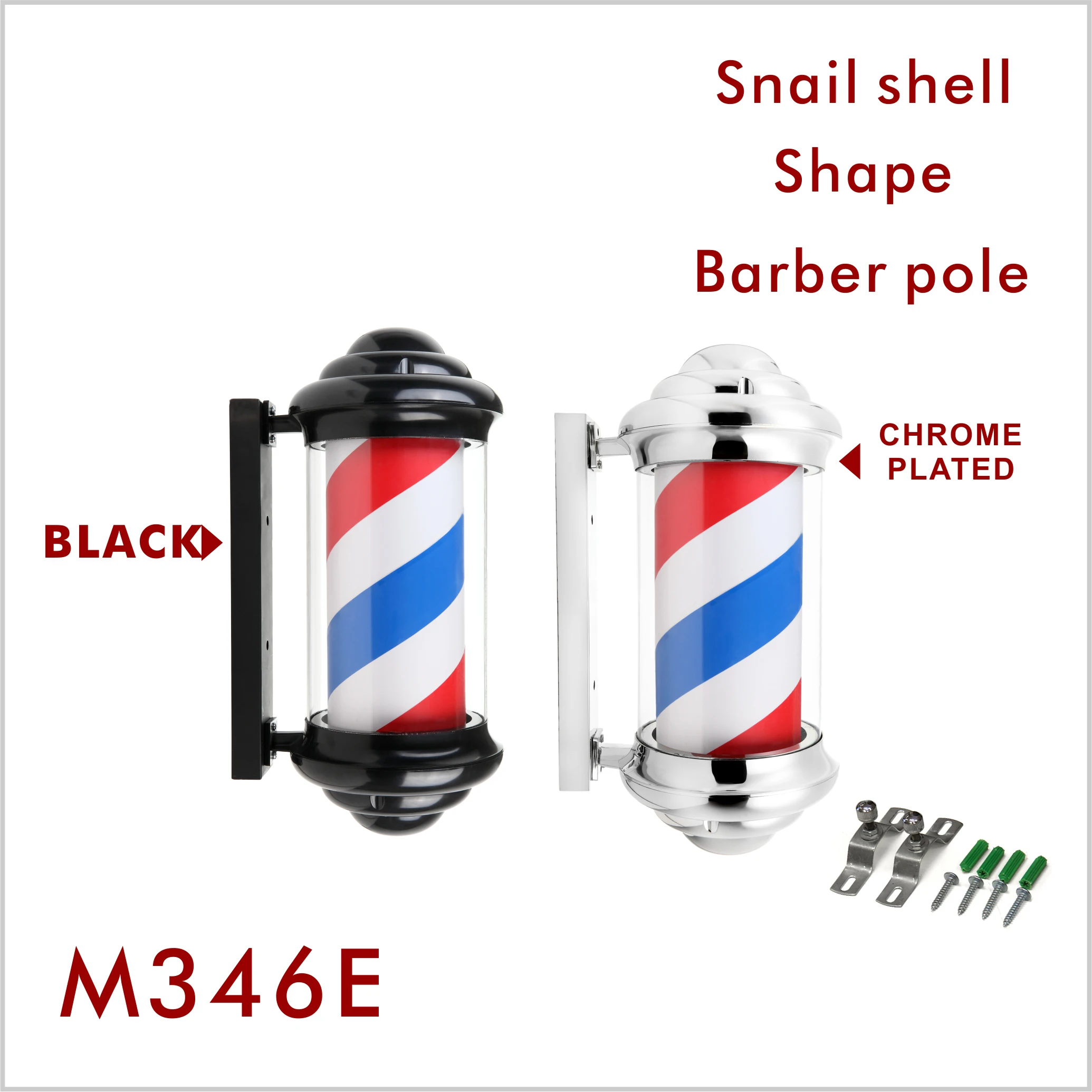 M346 Other type hair salon equipment Barber shop sign Mini barber shop pole