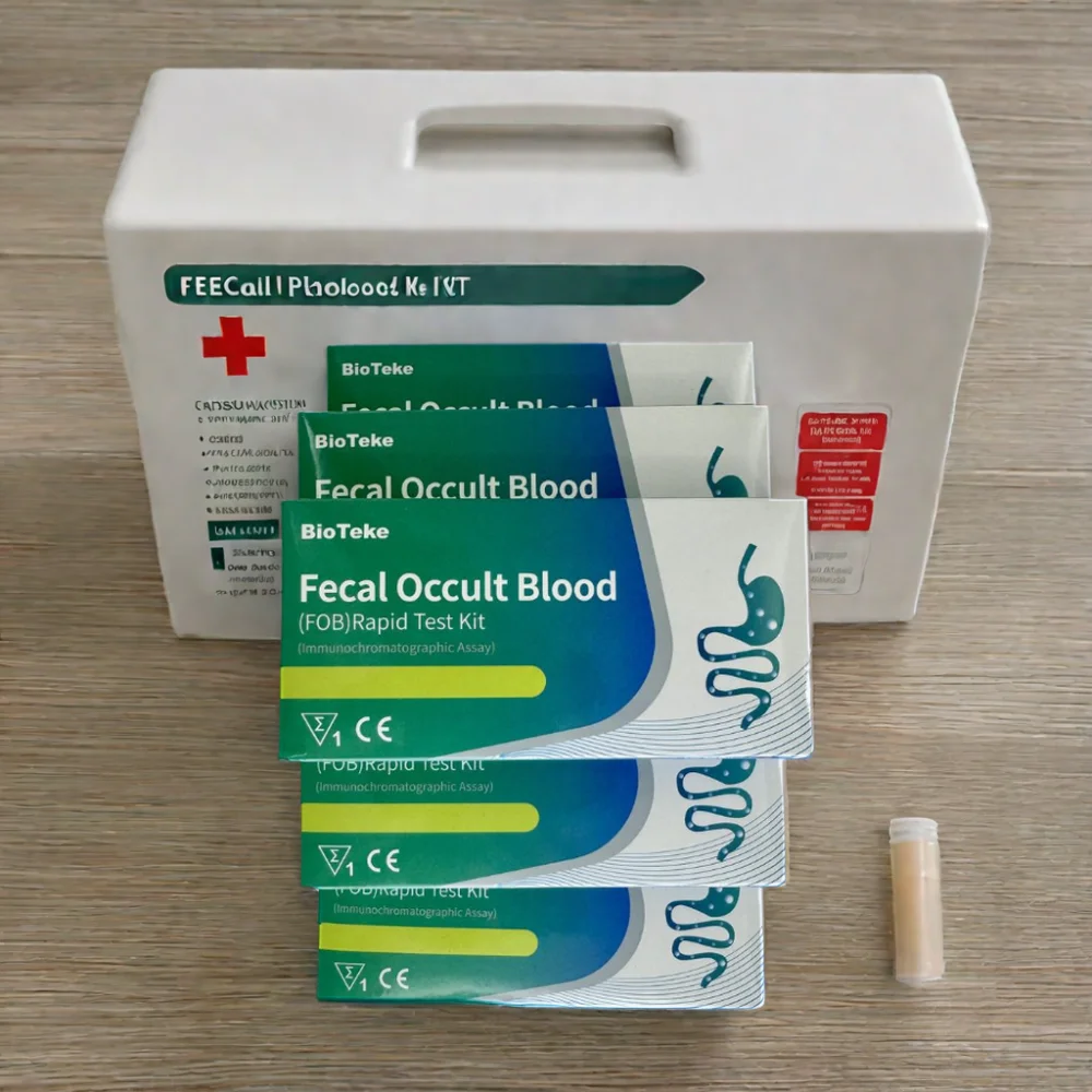 Bioteke Brand High Accuracy Fecal Occult Blood Test Kit Rapid Stool Blood Cassette for Pathological Analysis