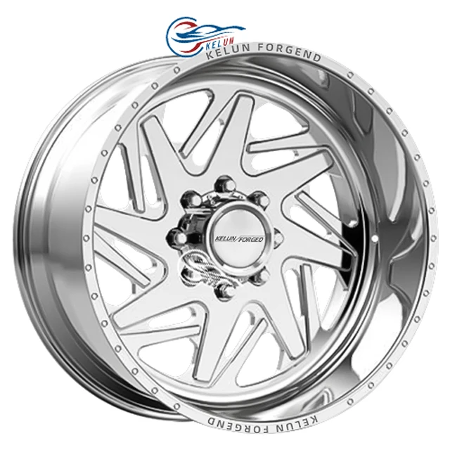 OEM KELUN BRAND 22x12 24x14  26X14 30x16  customized 4x4 forged single wheel rims