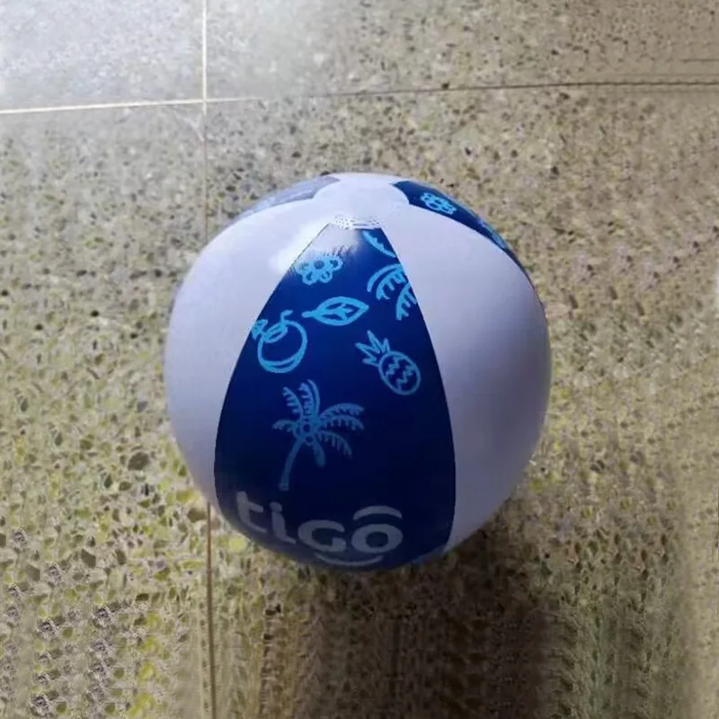 production of various sizes of PVC advertising balls/full color printed beach balls/colorful inflatable beach balls
