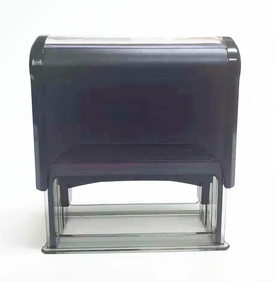 Self Inking Stamp WES S-3070 clear Imprint Easy to Operate Business Stamp