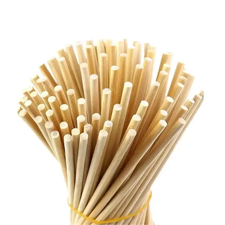Lixsun DIY Decoration Wooden Bamboo Cake Dowels Rods for Tiered Cake Construction and Stacking Supporting Cake Decorating Tools