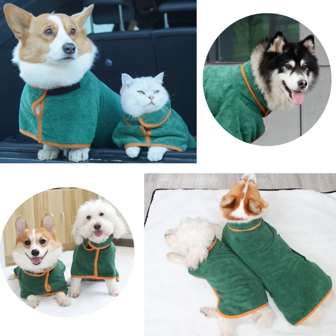 Super water absorption dogs bath towels microfiber dogs bath towels suitable for dogs and cats