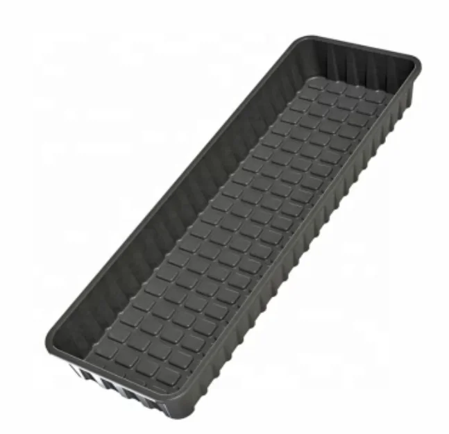 Indoor nursery propagation hydroponics barley non porous fodder tray