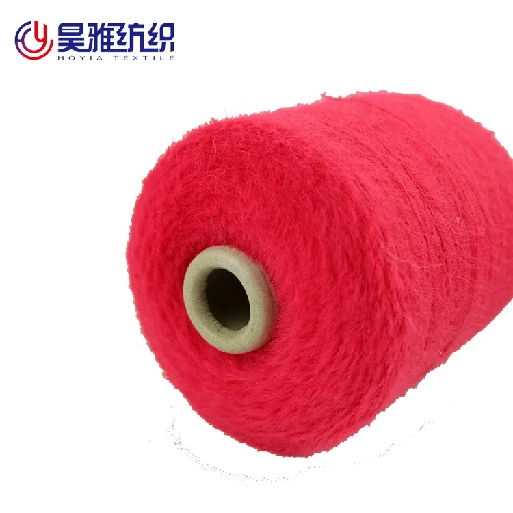 Hot sale hand knitting fancy yarn 100% wool nylon feather yarn for socks scarf sweater