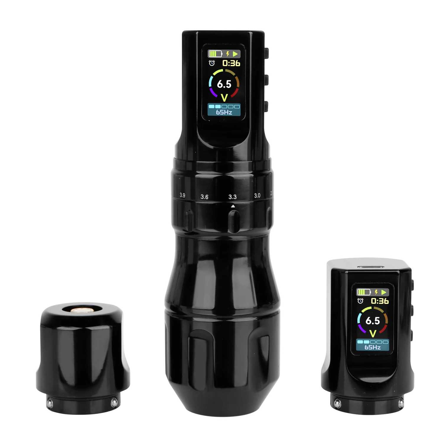 INKONE PRICK Wireless Tattoo Pen Adjustable Stroke 2.4-4.2mm Rotary Tattoo Pen for Body Art